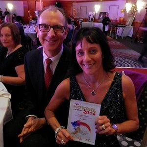 Group Leader Sam Palmer wins England Athletics national volunteer award