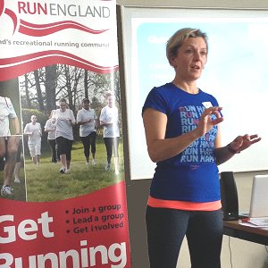 Sarah Russell Run Kent workshop for leaders