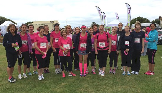 Blister Sisters women only running group in Kent