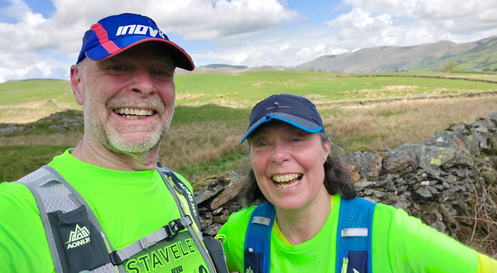 Malcolm Alderton at a trail race