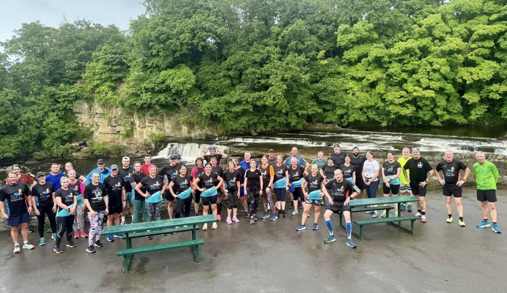 Team Caterpillar group photo